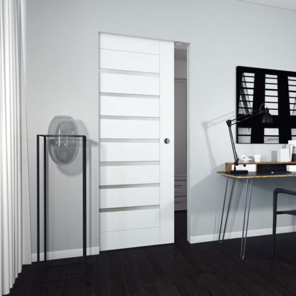 Kaseta do drzwi wewnętrznych chowanych w ściane Estima Bezościeżnicowa 100 90 80 70 60