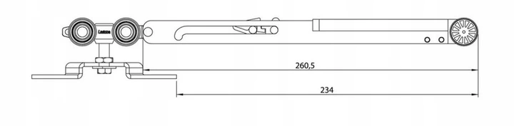 Samodomykacz, spowalniacz standard 50kg - obrazek 2
