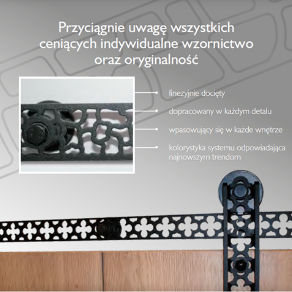 System przesuwny decor Laguna loft 2,0m