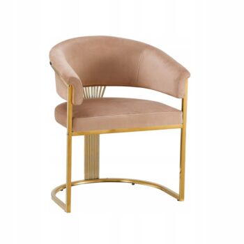 Nowoczesne-Krzeslo-Tapicerowane-Welur-Glamour-Zlote-Nogi-MARCI-bez-bezowe-Kod-producenta-Nowoczesne-Krzeslo-na-Stelazu-Zlote-Glamour