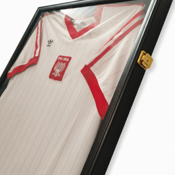 Kolekcjonerska Szklana Witryna Na Koszulkę piłkarska 600x800x40mm Premium