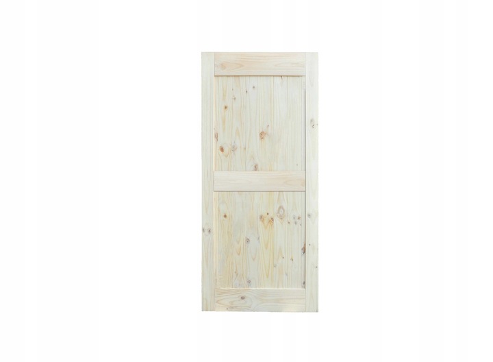 Drzwi wewnętrzne przesuwne sosnowe drewniane Wood Loft A 3,5cm 95 - obrazek 2